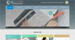 Desktop Screenshot of akardia.hu